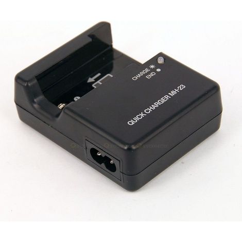 Langcheng Chargeur de Batterie MH-23 pour Nikon en-EL9/EL9a 7,4V DC 2 heures de temps de charge, Compatible avec Nikon D5000, D3