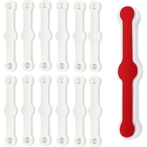 12 Pcs Moustiquaire Fenêtre Clip, Fixation De Moustiquaires, Auto-Adhésif Pour Clip Fenetre, Sans Perçage Pour Balcon Terrasse (1/4)