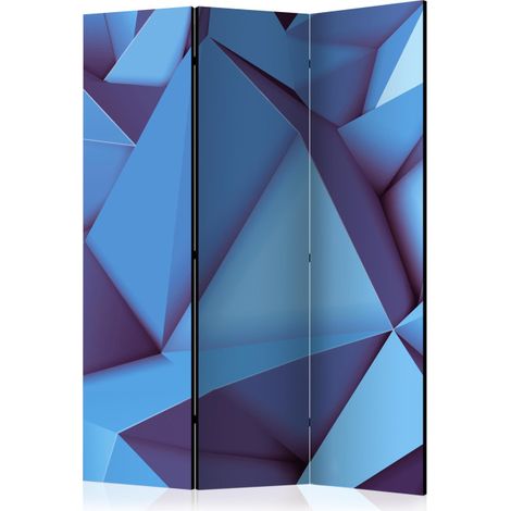 Paravent 3 Volets "Royal Blue" 135x172cm (1/2)