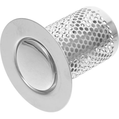 1 Filtre De Drain Acier Inoxydable 304 Attrape Cheveux Installation Facile Pour Évier Et Sol