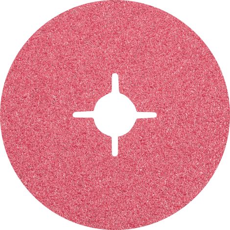 PFERD TOOLS Keramikkorn Fiberscheibe Ø 125 mm CO36 für höchsten Abtrag auf Stahl 25 Stk (1/4)