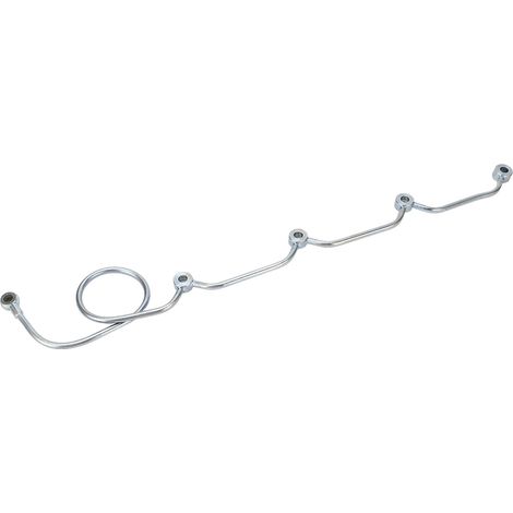 Retour d'huile injecteur tube remplacement acier inoxydable conduite carburant moteur 4BD1 (1/5)