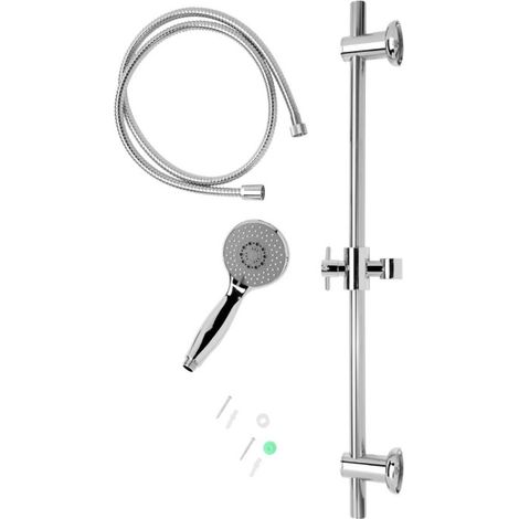 Colonne de Douche 3 Pièces "Premium" 70cm Argent (1/5)