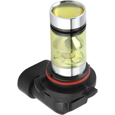 9006 HB4 Lampe Anti-Brouillard 100W 20 LED Éclairage Jour DRL Auto Jaune (1/5)