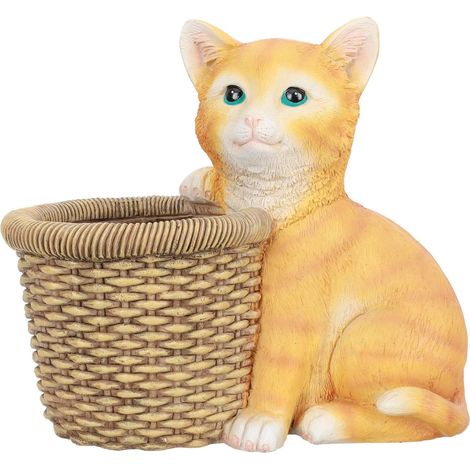 Kreatives dekoratives Cartoon Tierornament in Katzenform und