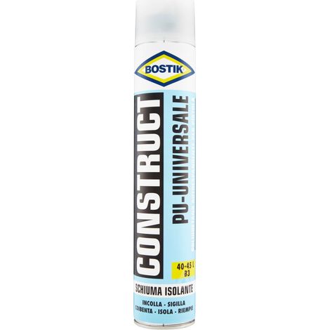 Schiuma Poliuretanica Universale Per Pistola Bostik Construct Pu 750 ml (1/3)