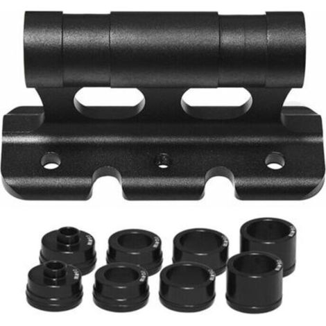 Accessoires pour remorque,support de fourche de vélo à travers le support d'essieu pour 5x100mm 12x100mm 15x100mm 15x110mm (1/5)