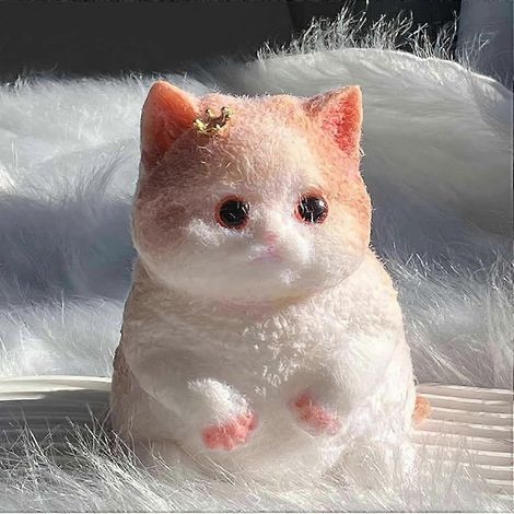 Gros chat Taba jouet anti-stress en forme de chat Taba fait main amusant et mignon - Cadeau idéal