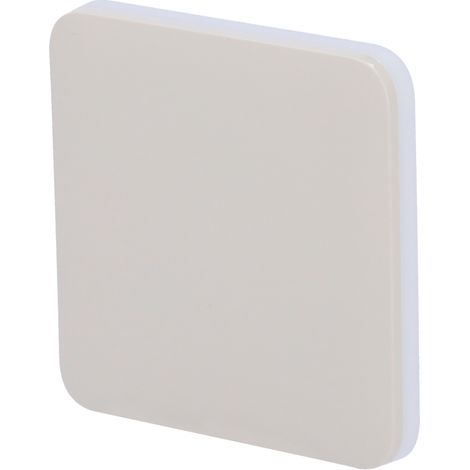 Panel táctil para un interruptor de luz - Compatible AJ-LIGHTCORE-1G  - Compatible AJ-LIGHTCORE-2W  - Retroiluminación LED - Panel táctil sin contacto - Color ostra