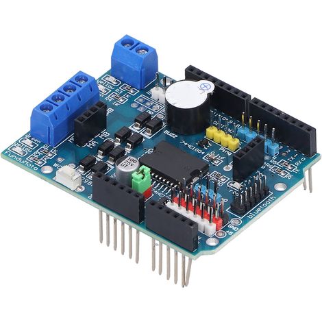 Carte d'extension pour module de commande de moteur CC, double pont en H haute puissance, composant électronique L298P (1/5)
