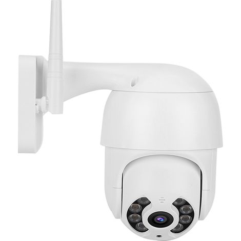 Caméra dôme PTZ 2 pouces étanche IP66, résolution 1080p, WiFi, 8 LED, compatible avec ICSEE (1/5)