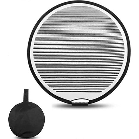 Outil de débosselage sans peinture (80 cm) - Réflecteur de bosses pliable pour voitures - Panneau réflecteur de bosses portable - Conçu pour le débosselage des dommages causés par la grêle (1/5)