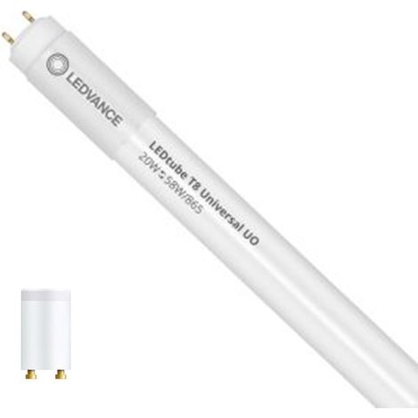 Ledvance LED TUBE T8 1500mm 20W 865, G13, Splitterschutz, 4099854026638 (1/4)