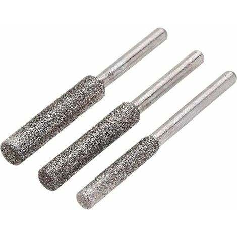 Set mit 3 Schärf- und Schärfrädern, Kettensägenkette, Diamant-Kettensägenschärfer, Gratstein-Schärfwerkzeug, Schärf- und Schärfräder, Kettensägenkette (4 mm, 4,8 mm und 5,5 mm) – (1/5)
