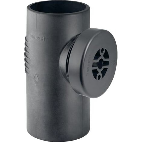 Geberit Silent-db20 pièce de visite 90° avec ouverture de service ronde: d=160mm, 315333141 (1/4)