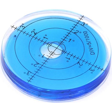 Niveau À Bulle - Diamètre 66 mm - Précision 2 mm - Pour Appareils Récréatifs - 1 Pièce (1/5)