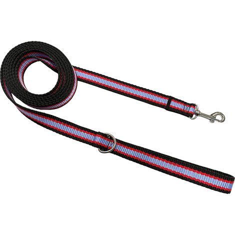 Correa clásica para pasear perros, resistente, cómoda, negra, roja, azul Correa clásica para pasear perros, resistente, cómoda, negra, roja, azul XXL - 300 cm (1/5)