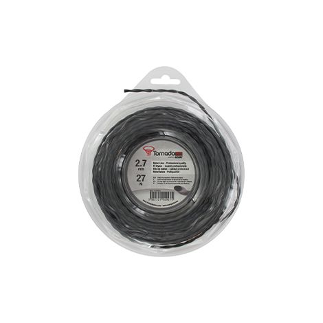 Bl铆ster hilo nailon helical copolym猫re VORTEX - 2.70mm x 27.4m - aire tama帽o - Fabrication am茅ricaine