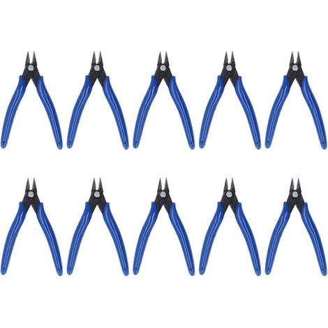10-teiliges Set Seitenschneider aus hochkohlenstoffhaltigem Stahl für präzises Drahtschneiden und Metallbearbeitung
