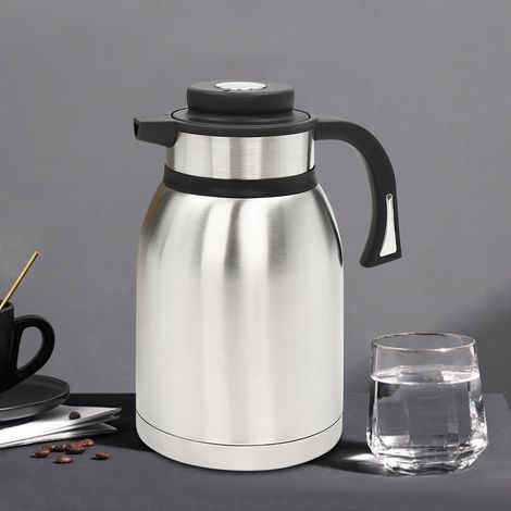 2L Thermal Insulation Teapot Portable Thermal Insulation Coffee Pot Milk Jug (1/5)
