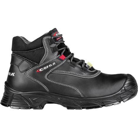 SCARPE DA LAVORO ANTINFORTUNISTICHE UOMO PELLE PU DUISBURG ESD S3S TG.42-43 COFRA, "42" (1/3)