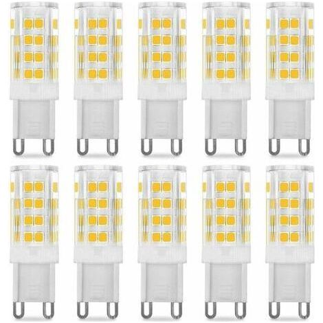 Ampoule LED G9 5W, lumière blanche 6000-6500k, AC110/240V, 1549mm, 10pcs (1/4)