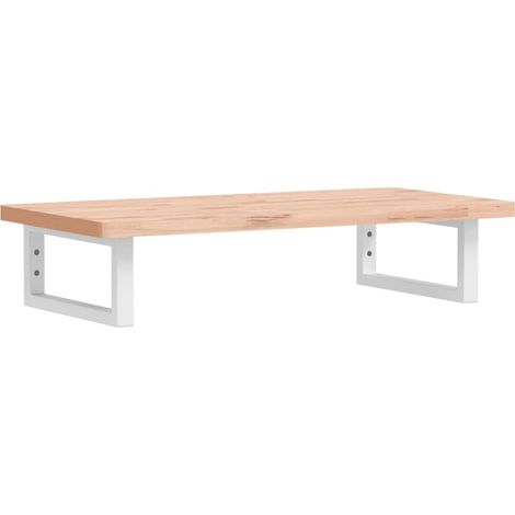 Maison Exclusive - Waschbeckenregal Wandmontage Stahl und Massivh