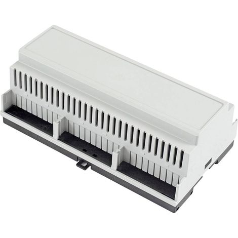 HAMMOND ELECTRONICS CONTENITORE DA GUIDA DIN 90 X 158 X 58 POLICARBONATO GRIGIO LUMINESCENTE 1 PZ. (1/2)