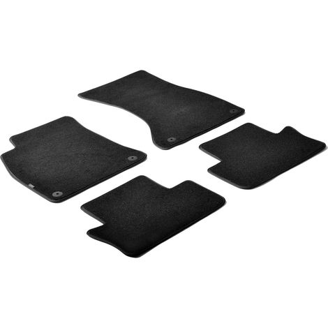 Set tappeti su misura in moquette - compatibile per Audi A4 4p (01/0110/07) - Audi A4 Cabrio (05/0203/08) - Seat Exeo 4p (05/0912/12) - Seat Exeo ST (09/0912/12)