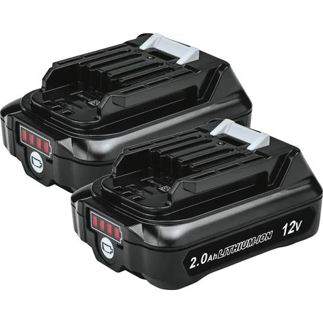 2X BL1021B Akku 12 V 2,0 Ah CXT Li-Ion, Ersatz für Makita 12V 10,8V Akku BL1021B BL1016 BL1041B 197339-1 197406-2 BL1040 BL1040B BL1015B BL1040 CG100D JR103DZ DF333DZ TD110D (1/5)