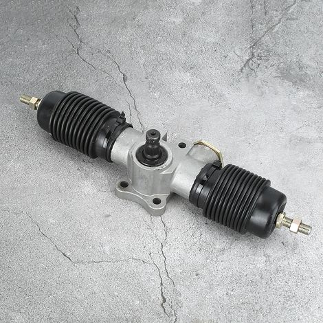Arbre de direction assistée en acier inoxydable de 360 mm, compatible avec les pièces détachées pour quads, SSV et motos (fabrication artisanale). (1/5)