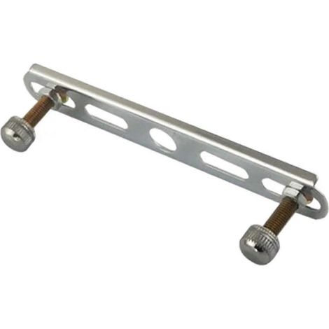 Support de fixation pour plafonnier avec vis, plaque métallique réglable pour suspensions, 200 mm (1/5)