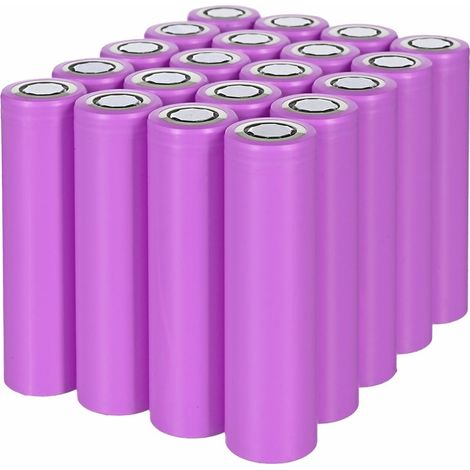 Pile domestique rechargeable Green Cell 20GC18650NMC26, batterie 18650 Lithium-Ion (Li-Ion)