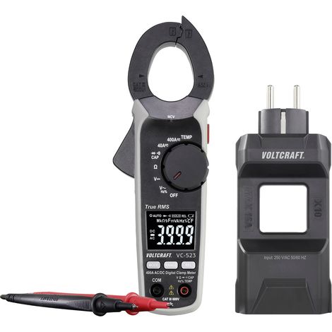 VOLTCRAFT VC523 SE plus DMA Stromzange digital CAT III 600 V