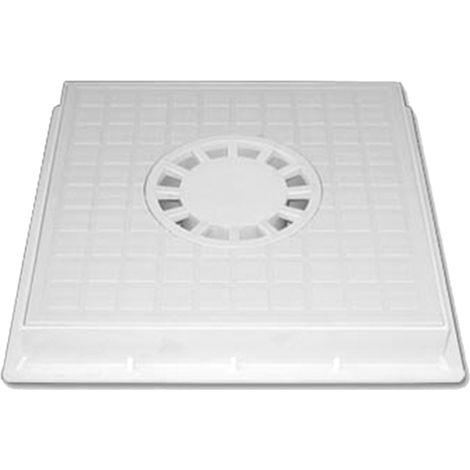 CHIUSINO CON SIFONE CENTRALE cm 30 x 30