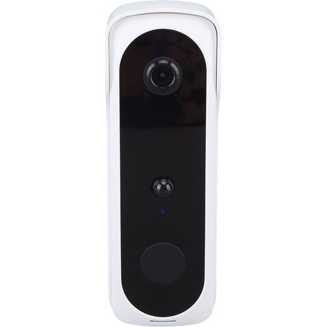 Sonnette vidéo avec détection de présence PIR, sans fil, alimentée par batterie, compatible avec l'application Tuya. (1/5)