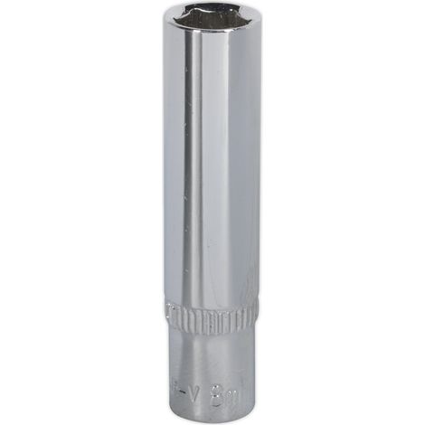 Sealey S1408D Premier Deep Socket 1/4""Sq Drive 8mm