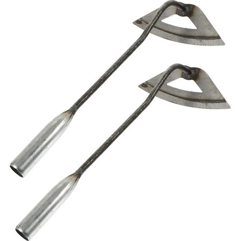 Houe En Fer Fournitures Petit Râteau En Fer Pour Le Jardinage Outils De Jardinage 2 Pièces (1/5)