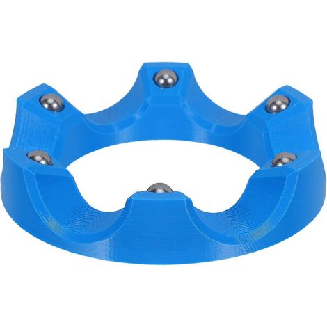 JIAJIEFANG Bowlingkugelhalter: 360° drehbarer Kugelhalter mit rutschfester und kratzfester Basis und geräuscharmen Lagern für den Einsatz auf dem Tisch. (1/5)