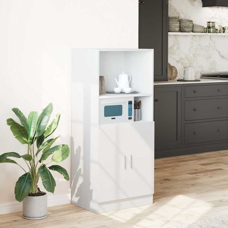 Küchenschrank Weiß 57x41,5x131,5 cm Holzwerkstoff