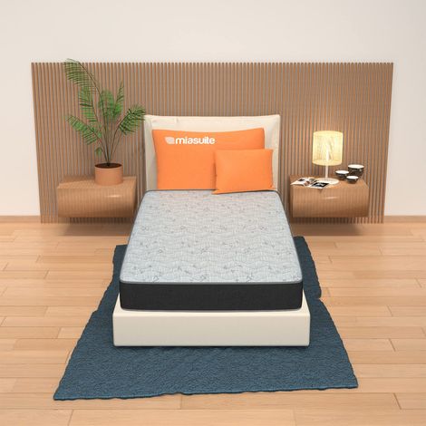 MiaSuite Materasso singolo ortopedico 85x200 alto 22 cm antiacaro e traspirante in waterfoam modello summit (1/5)
