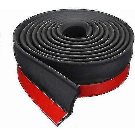 Joint d'étanchéité pour porte à enroulement - Bande de caoutchouc durable pour portes de garage, 2,5 mètres. (1/5)