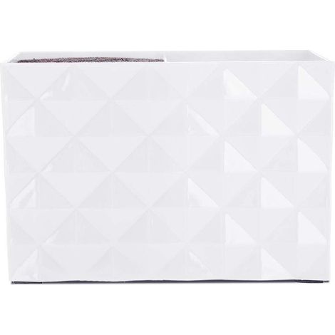 Boîte de rangement professionnelle pour ciseaux de coiffure, grande capacité, double étui, blanc – DELKEVIC