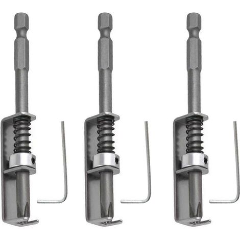 Embout de vissage magnétique PH2, embout de tournevis à ressort, tige hexagonale pour un perçage et un positionnement des vis faciles-AquaForge (1/5)