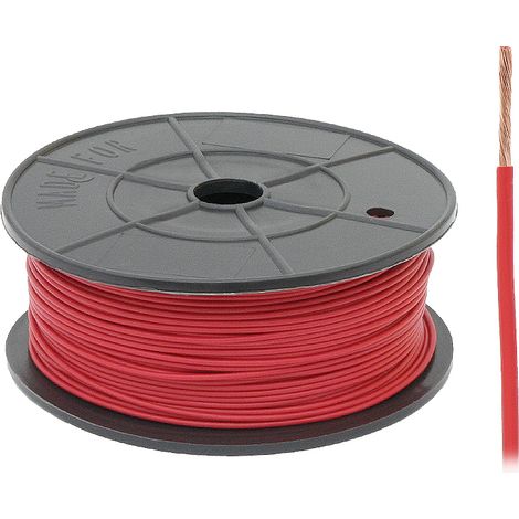 FLRY-B KABEL 1X0,75mm ROT 1m