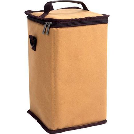 Sac de Rangement pour Lampe de Camping en Toile, Grande Capacité, Bandoulière Détachable, Format Carré Compact pour Extérieur (1/5)