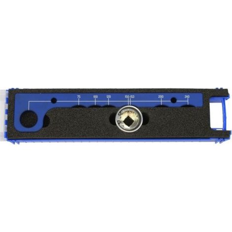 3/4" S-Anschluss Set Montagelehre + Montagewerkzeug 1/2" Innenvierkant