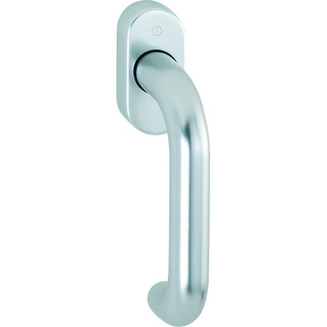 HOPPE® Fenstergriff Paris 038/US956, VarioFit, mit Schrauben, Aluminium, 10763028 (1/2)
