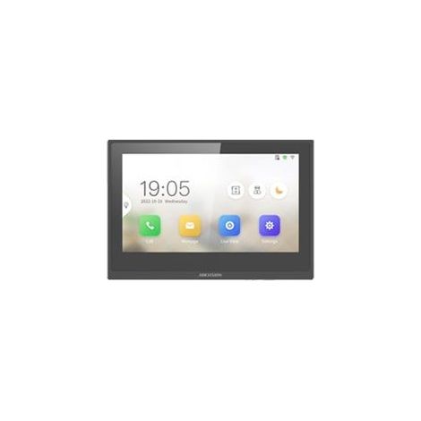 Hikvision Monitor Display Touch Screen interno 7" Intercom POE DS-KH6351-WTE1