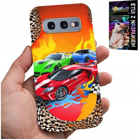 Hülle für Samsung Galaxy S10e – Für Kinder, Rennwagen + Folie (1/5)